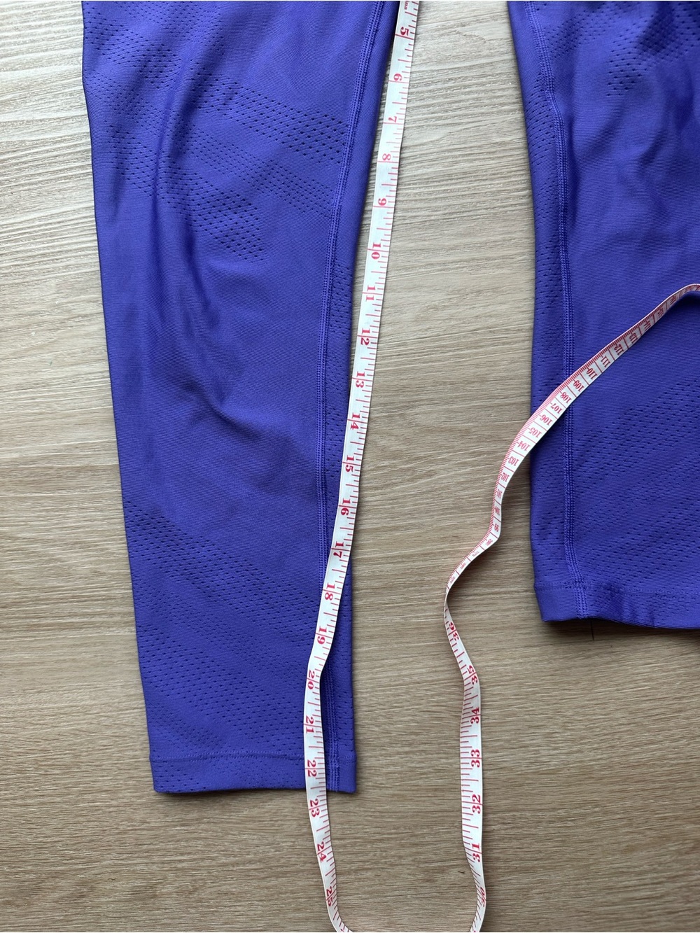 Nike Purple' Performance Leggings with Black Drawstring - Picture 9 of 9
